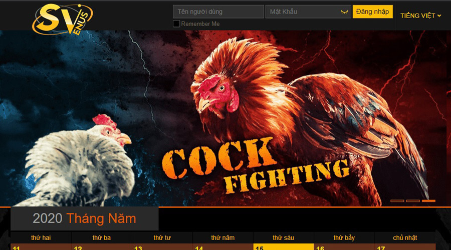 Top 2: Nhà cái đá gà SV388